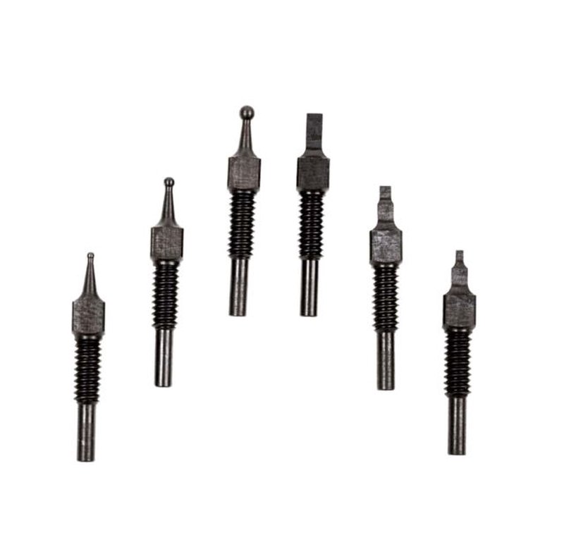 KNS Precision MBUS Pro Sight 6-Pack Rear Sight Post Assortment
