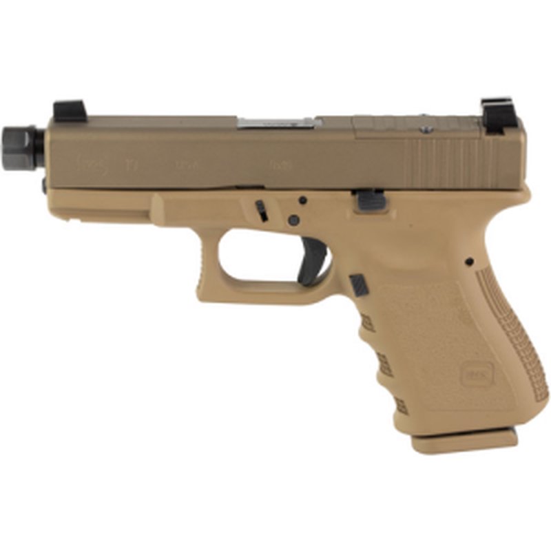 Glock G19 Gen 3 9mm 4.6" 15-Round FDE RMR-Ready