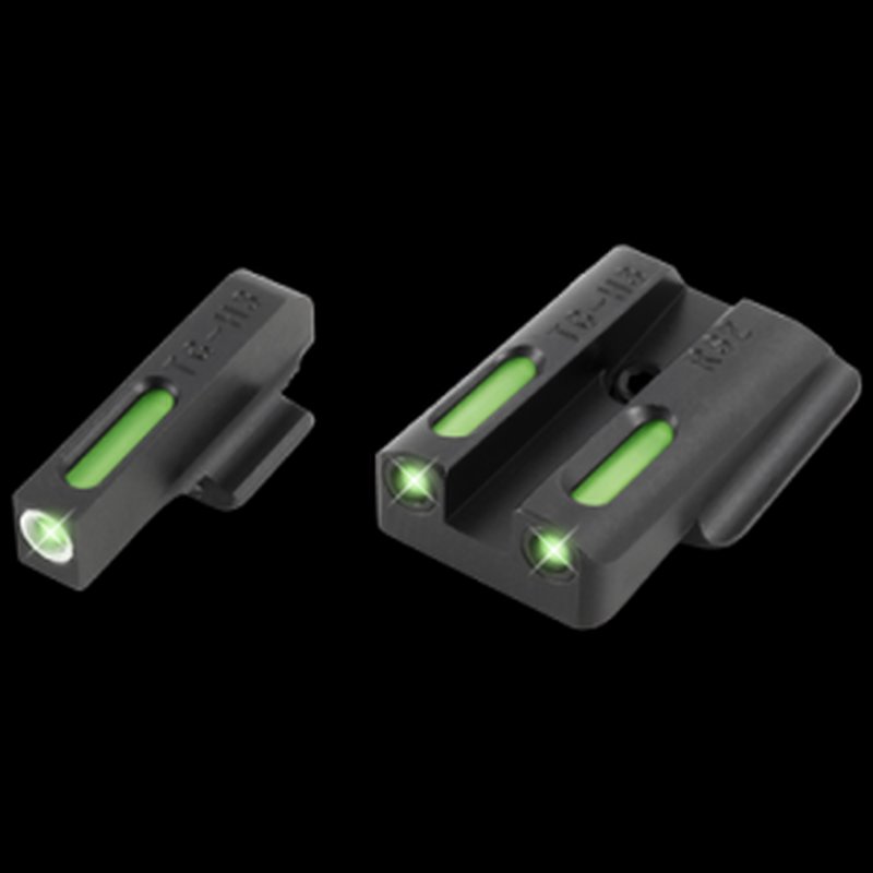 TruGlo TG13RS2A TFX Night Sights for Ruger LC9/LC9s/LC380 Tritium Fiber Optic