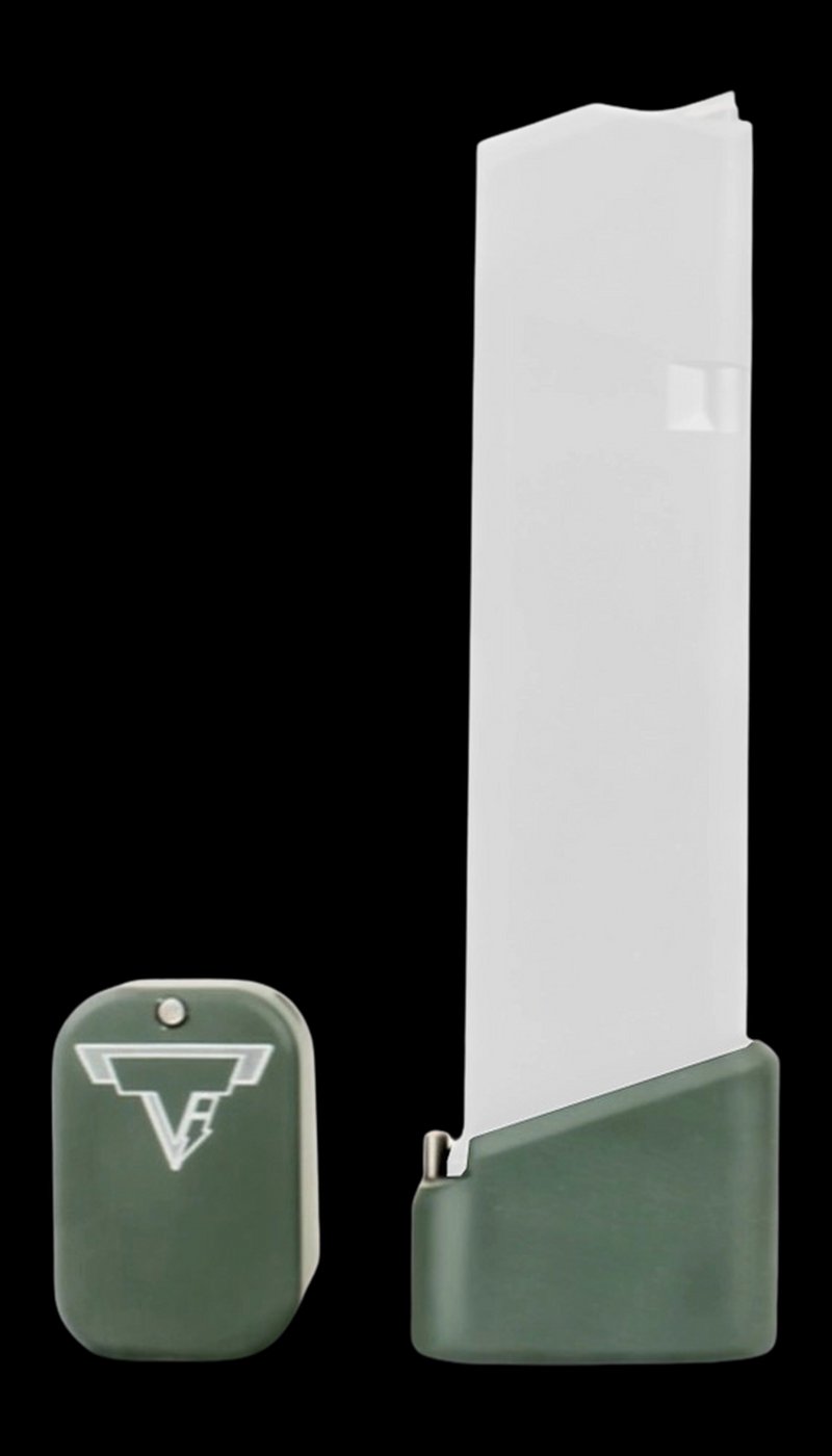 Taran Tactical Innovations GBP940-07 Glock 9/40 Base Pad Kit OD Green