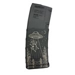 BattleHawk Armory Custom Lasered Alien Abduction 30rd AR-15 Magazine