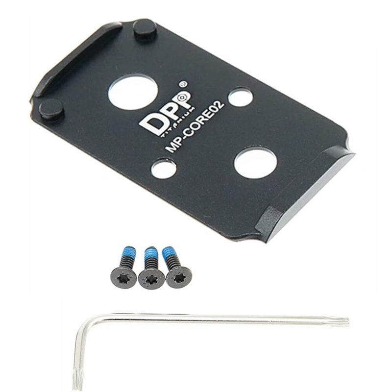 DPP Titanium Mount Adapter Plate S&W MP 2.0 Optics Ready/CORE