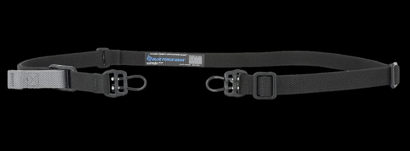 Blue Force Gear Vickers SMG Sling SPECIAL1903BK 54-64 in Black Cordura Two-Point Rifle Sling