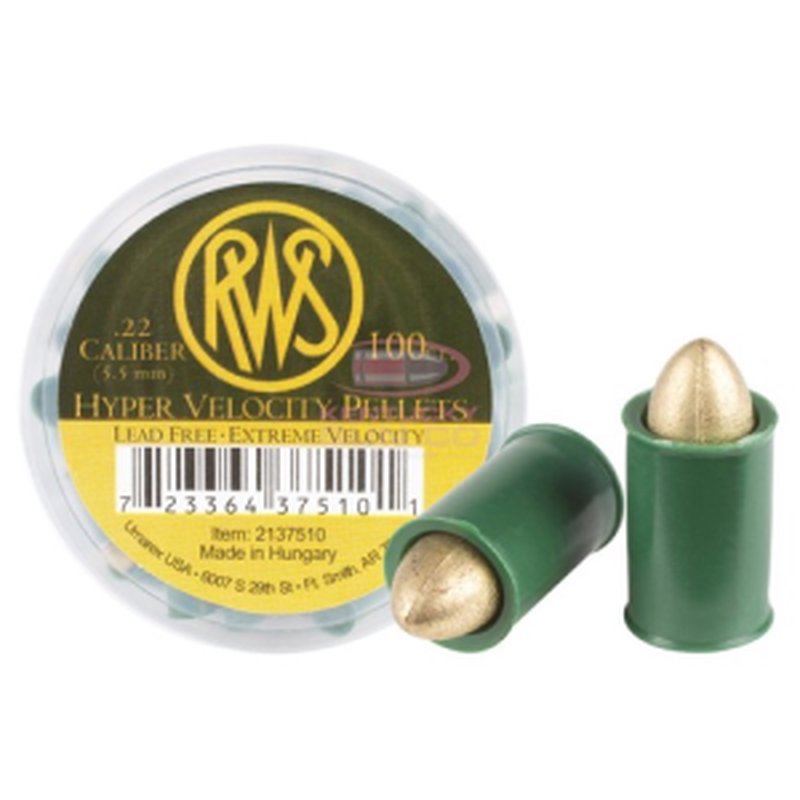 RWS Hyper Velocity Pellets .22 Caliber 1177177 Count