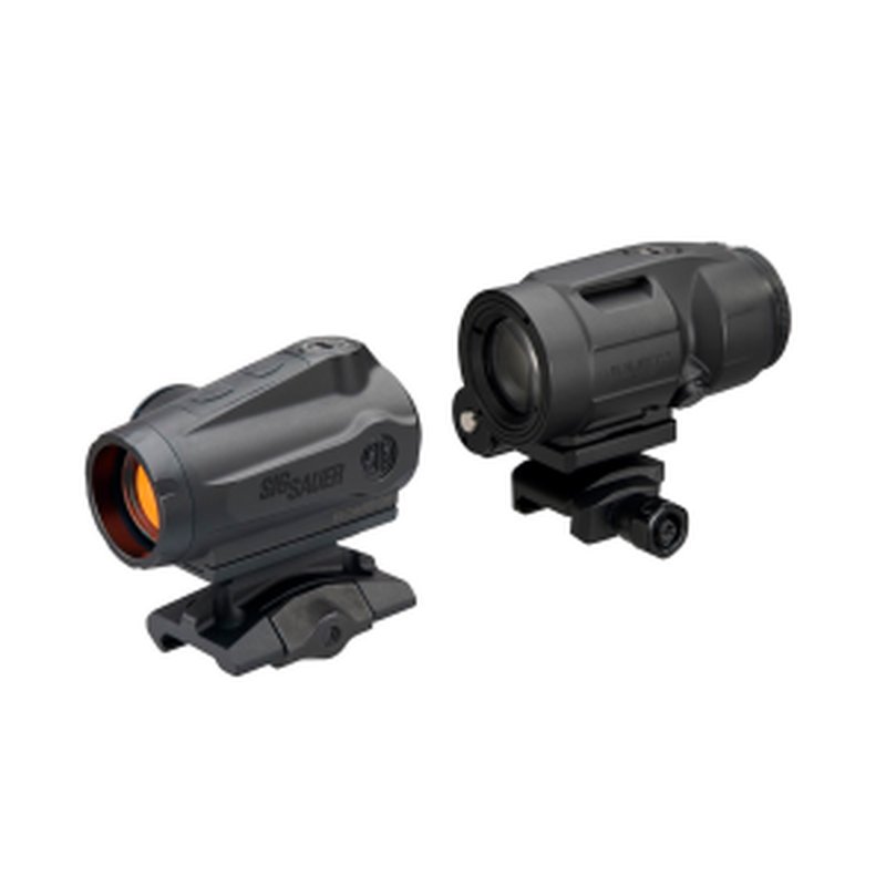 Sig Sauer Romeo5 Gen II 2 MOA Red Dot and Juliet3-Micro Magnifier Combo Kit