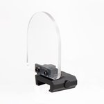 AIM Sports Clear Lens Protector for Tactical Scope/Red Dot (Acrylic, Matte)