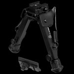 UTG TLBP98Q Super Duty Bipod Quick Detach 6-8.5 Inch Metal Black