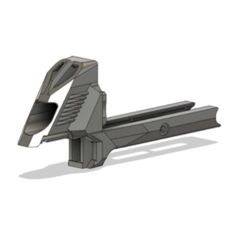 3D Experiment DS-MLOK-ICU Dragon Snout ICU with Dual M-LOK Slots for Inforce Wild 1