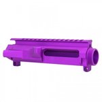 Guntec USA AR-15 Stripped Billet Upper Receiver Anodized Purple