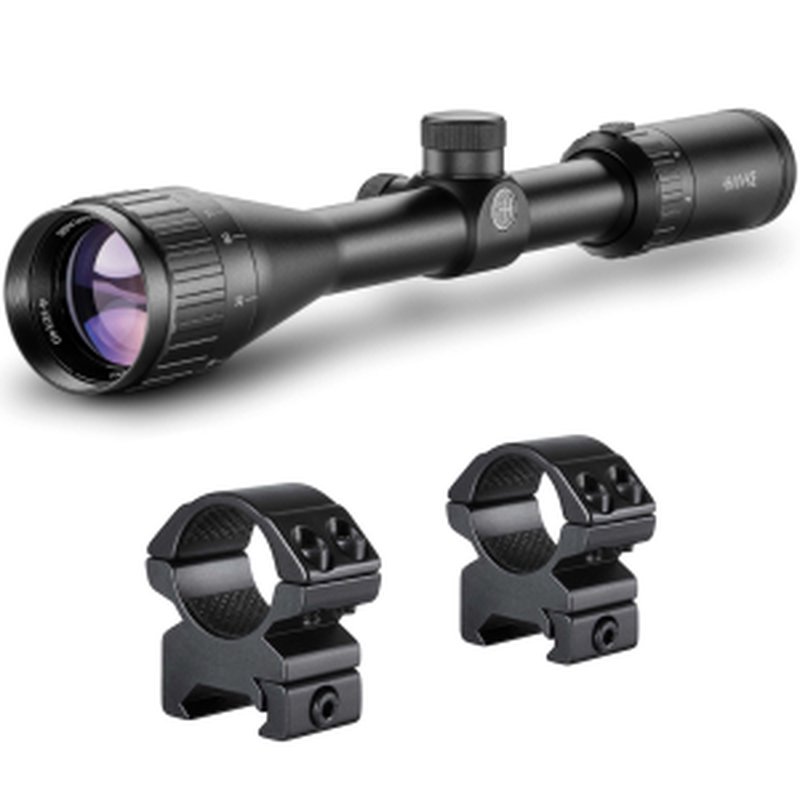 Hawke Vantage 4-12x40 AO Riflescope Mil-Dot Matchmount 1in 2pc Mounts