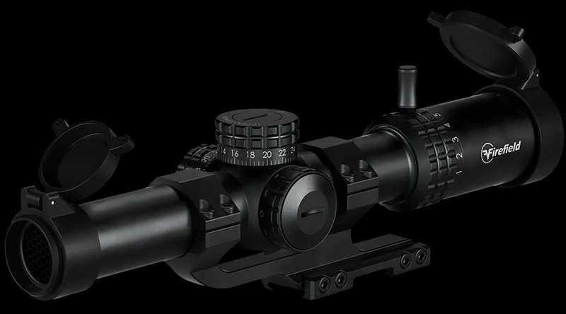 Firefield Rapidstrike 1-10x24 LPVO Rifle Scope 30mm Tube CR1 SFP Illuminated Reticle FF13075