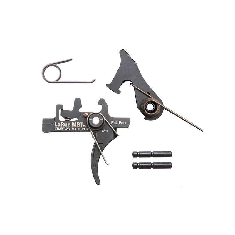 LaRue MBT-2S Curved Trigger Two-Stage, Black