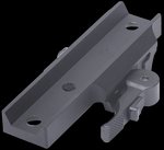 Pulsar PL34000 Locking Quick-Detach Riflescope Mount for Weaver/Picatinny Rails