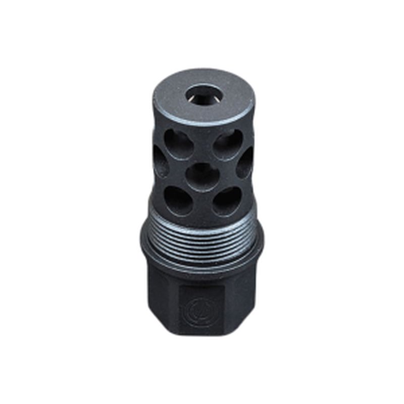 SilencerCo AC5232 Tomd Muzzle Brake Black Matte 1/2x28 Threads 30 Cal