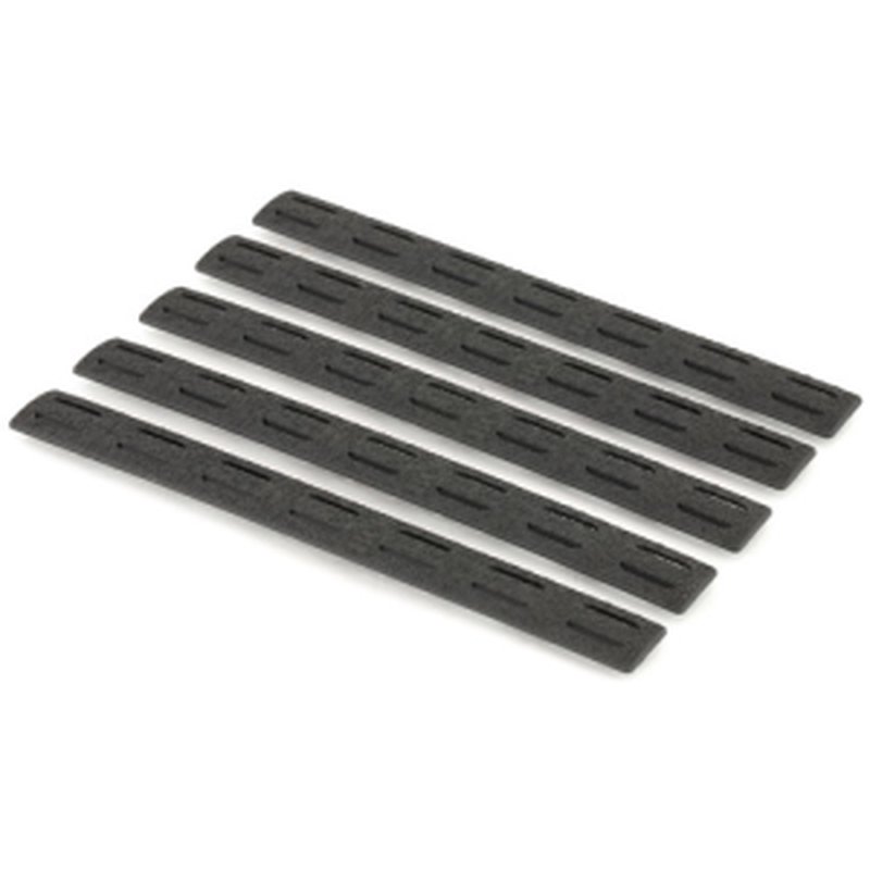 Bravo Company 5.5" KeyMod Rail Panel Kit (5-Pack) - Black