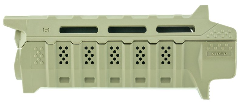 Strike Industries Viper AR-15 Carbine Length Handguard, Flat Dark Earth w/ Black Heat Shield - VI