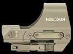 Holosun 510 Red Dot Sight 2 MOA 1x FDE