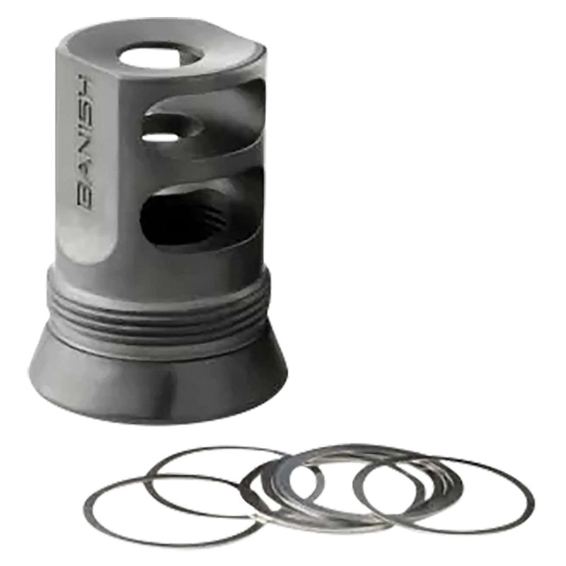 Banish 30-Gold/46 Muzzle Brake 5/8-24, Black