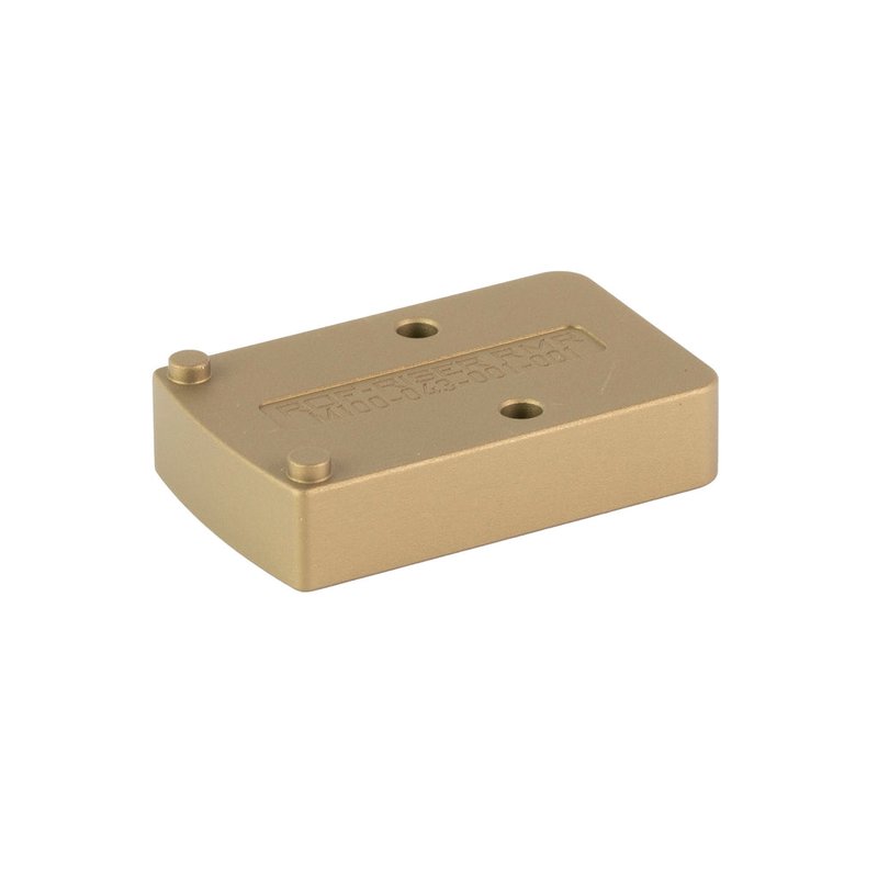 Reptilia ROF Riser 10mm for Trijicon RMR & SRO, FDE Hardcoat Anodized