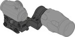Spuhr Aimpoint T-2/Comp M5 Magnifier Mount