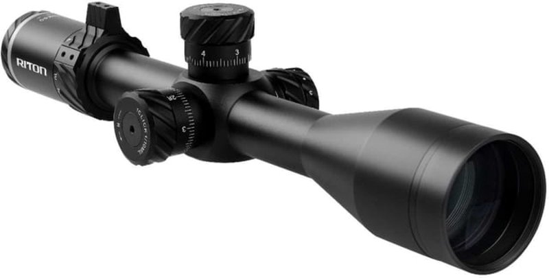 Riton Optics 3 Primal 3-18x50mm Rifle Scope 30mm Tube First Focal Plane LRH Illuminated Black