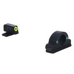 Ameriglo Ghost Ring Green Tritium Front Sight and Rear Night Sights Springfield