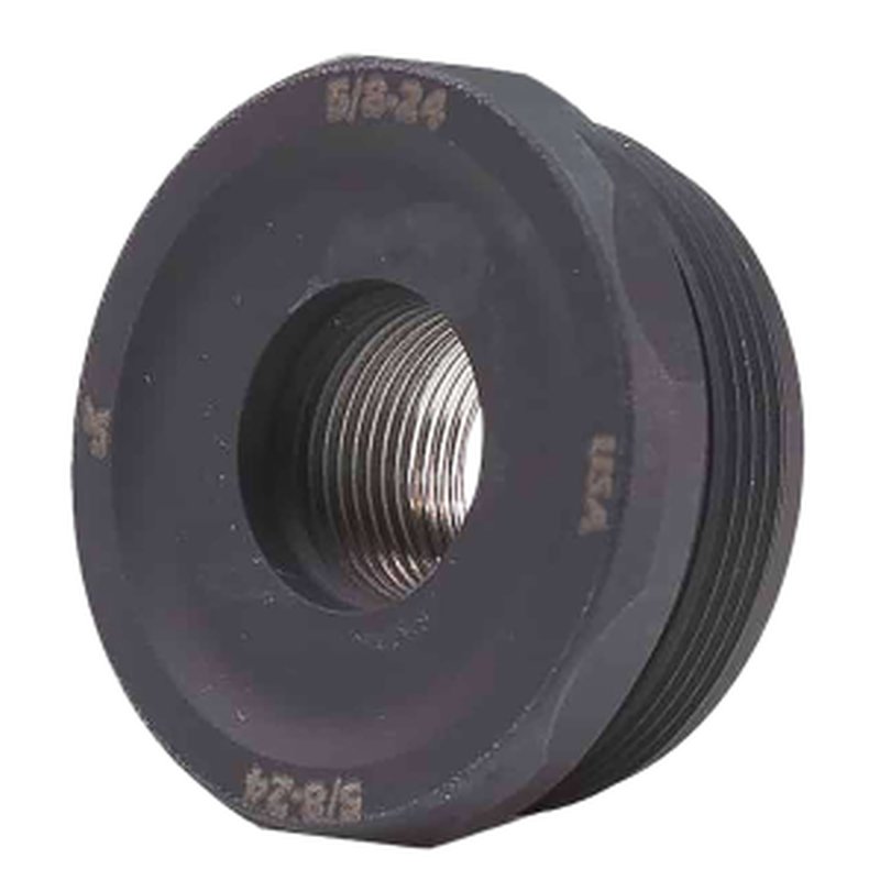 JK Armament 155HD Thread Mount 1/2-28, Armor Black - Secure, Reliable Mounting - JK-155-HDM28
