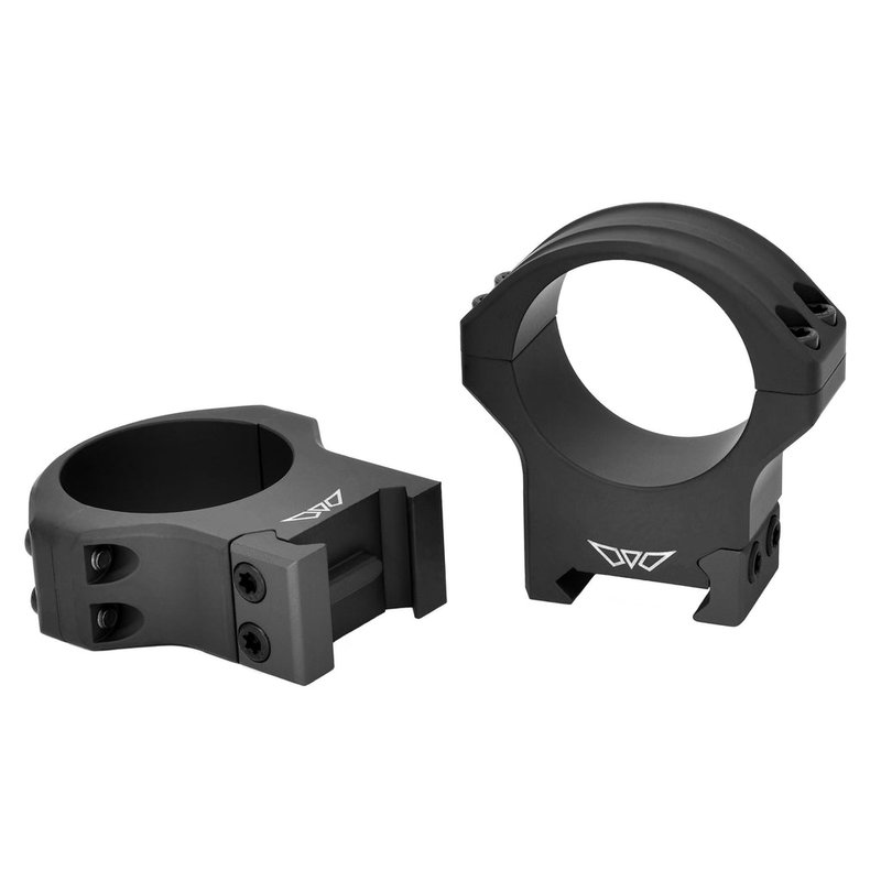 Warne 8522M HyperLite 34mm High Scope Rings Matte Black