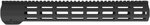 Lead & Steel AR-10 Anti-Lift M-LOK Handguard 15in Black
