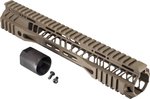 TRYBE Defense AR-15 M-LOK Lightweight Quad Handguard w/ Full Rail