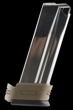 Springfield Armory XD Compact Magazine .45 ACP 10-Round Stainless with FDE X-Tension XD4551