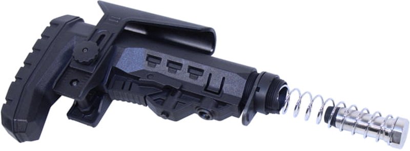 Guntec USA AR .308 Cal Multi Point Modular Stock With Adjustable Cheek Riser GT-MPM-R-308 Color: Black, Gun Model: AR-15, w/ Free Shipping