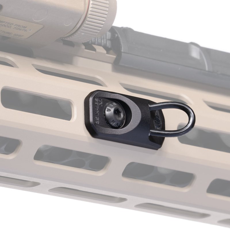 Reptilia Socket Mount M-LOK Sling Loop Anti-Snag Low-Profile Hardcoat Anodized Black 100-296