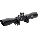 TruGlo TG8504BT Tru-Brite 4x32 Scope with 1" Tube, Mil-Dot Reticle, Black