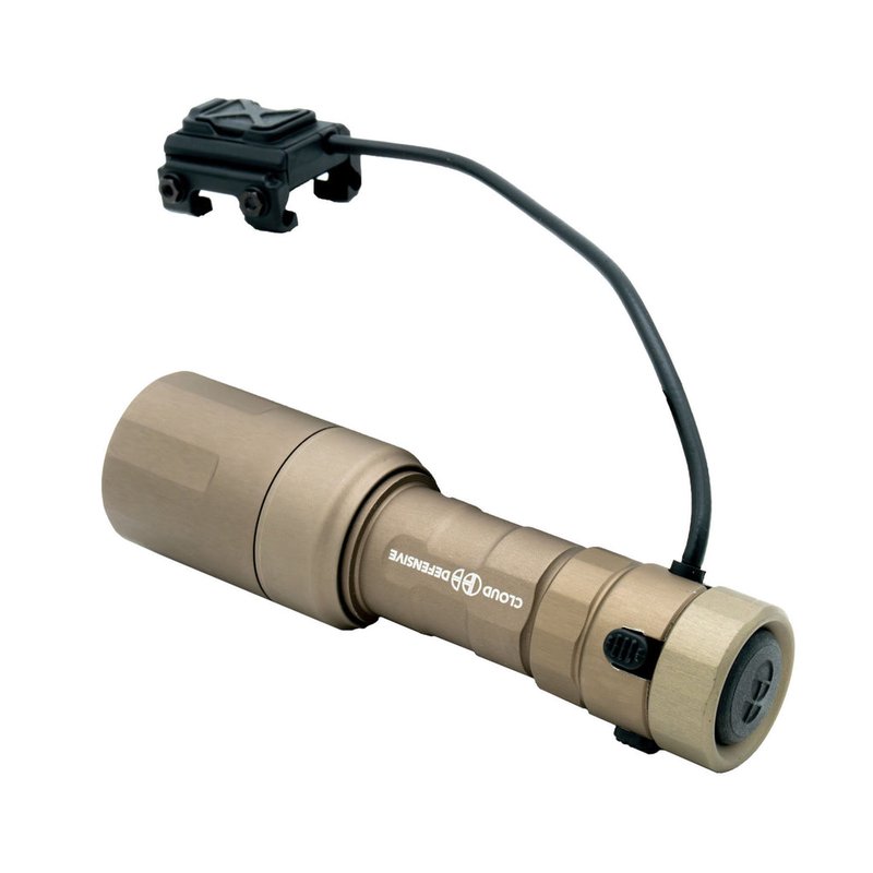 Cloud Defensive REIN 3.0 Micro Weapon Light Dual-Fuel 1000 Lumens 95K Candela FDE CD2311-C-FDE