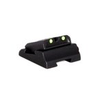 Williams Gun Sight WGOS Fiber Optic Sight Rear Adjustable, Green