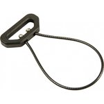 Blue Force Gear UWL325BK Vickers Universal Wire Loop 3.25\" Black Aluminum/Stainless Steel 1.25\" Loop Size