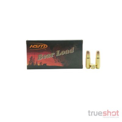 HSM 458 SOCOM 350 Grain JFN Jacketed Flat Nose Ammunition