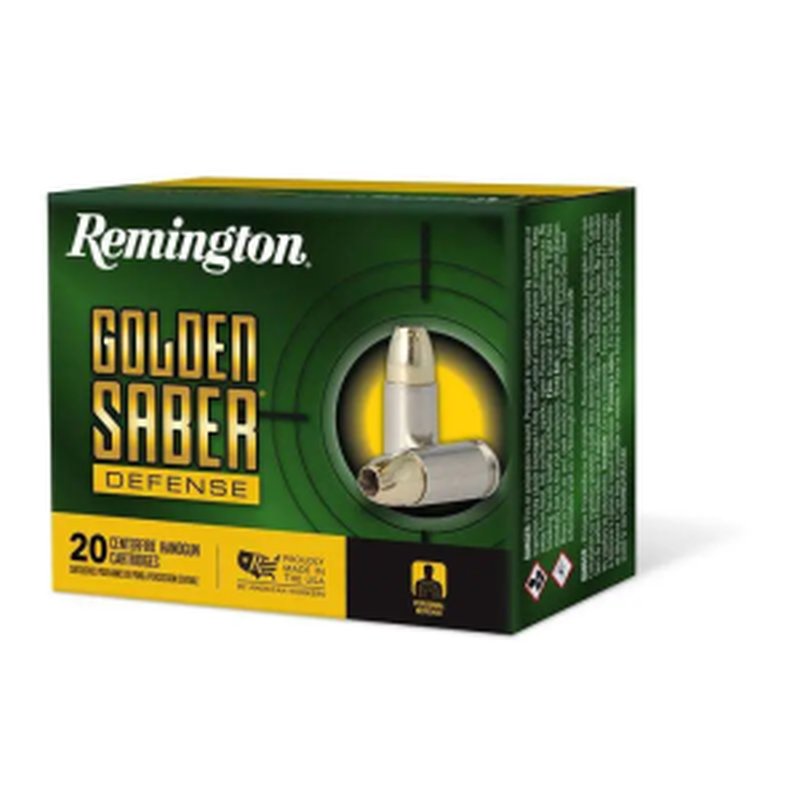 Remington Golden Saber 10mm BJHP 180gr Pistol Ammunition