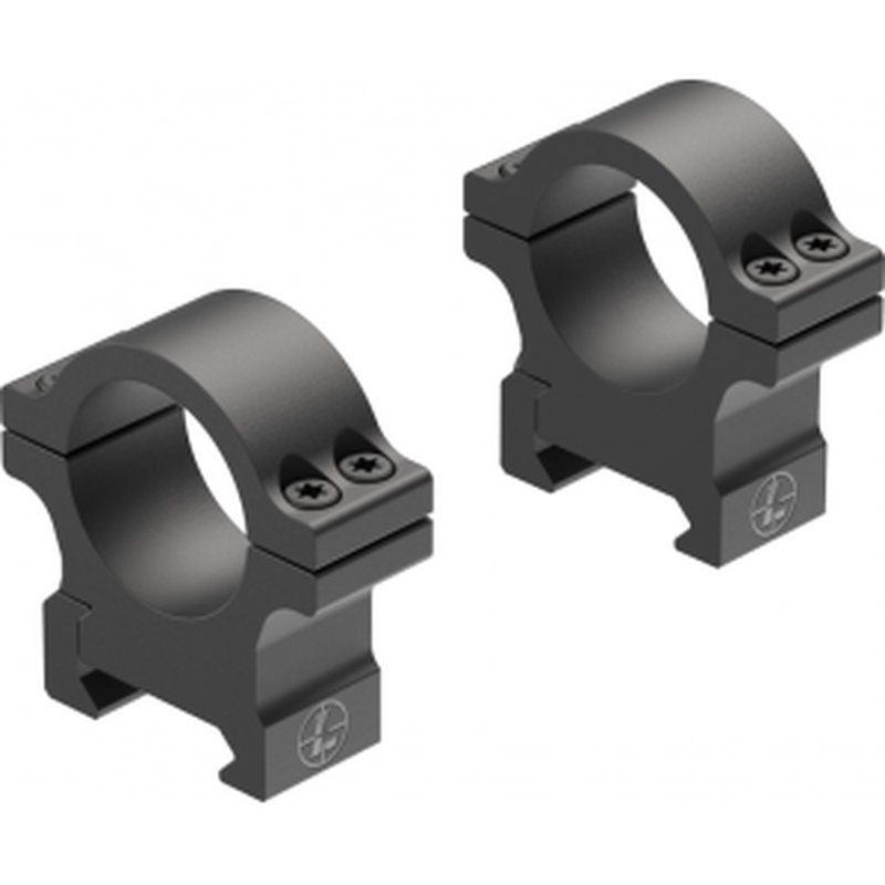 Leupold Open Range Cross-Slot Rings 1" Medium Matte, Picatinny/Weaver, Aluminum
