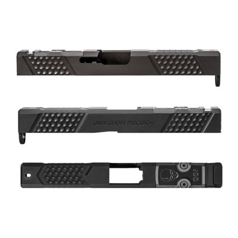 Grey Ghost Precision G17 Gen 4 V2 Stripped Slide Black Nitride Dual Optic Cut