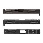 Grey Ghost Precision G17 Gen 4 V2 Stripped Slide Black Nitride Dual Optic Cut