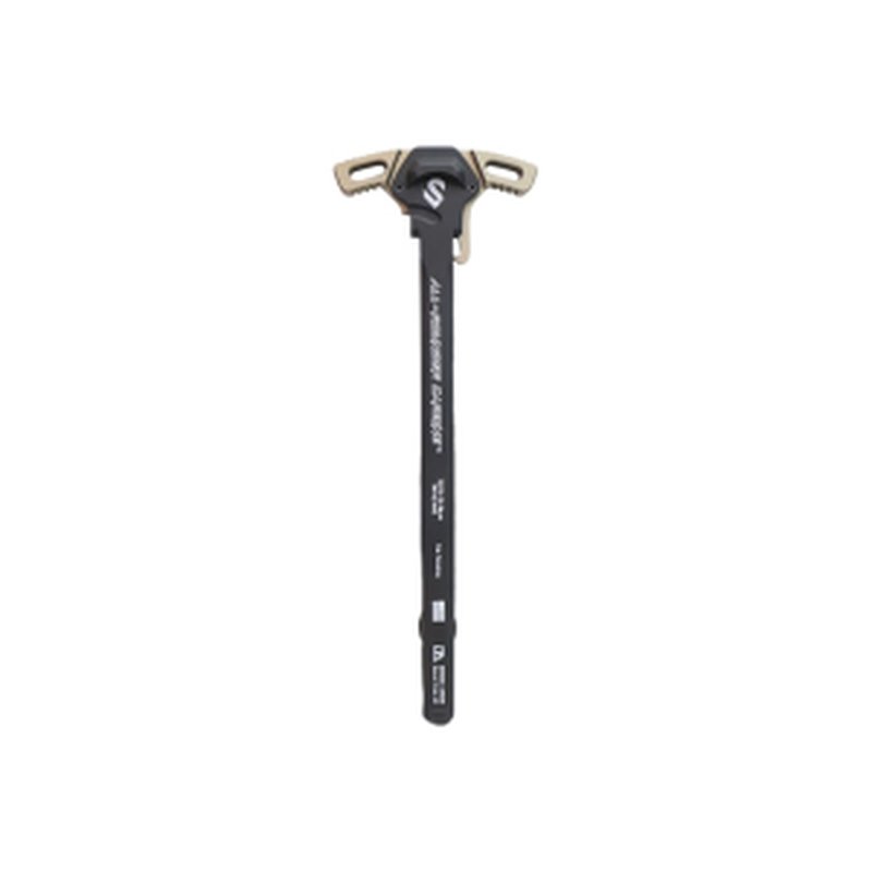 Lead & Steel LLC Charging Handle AR-15/M16 Flat Dark Earth 7075-T6 Aluminum Type 3 Hard Anodize