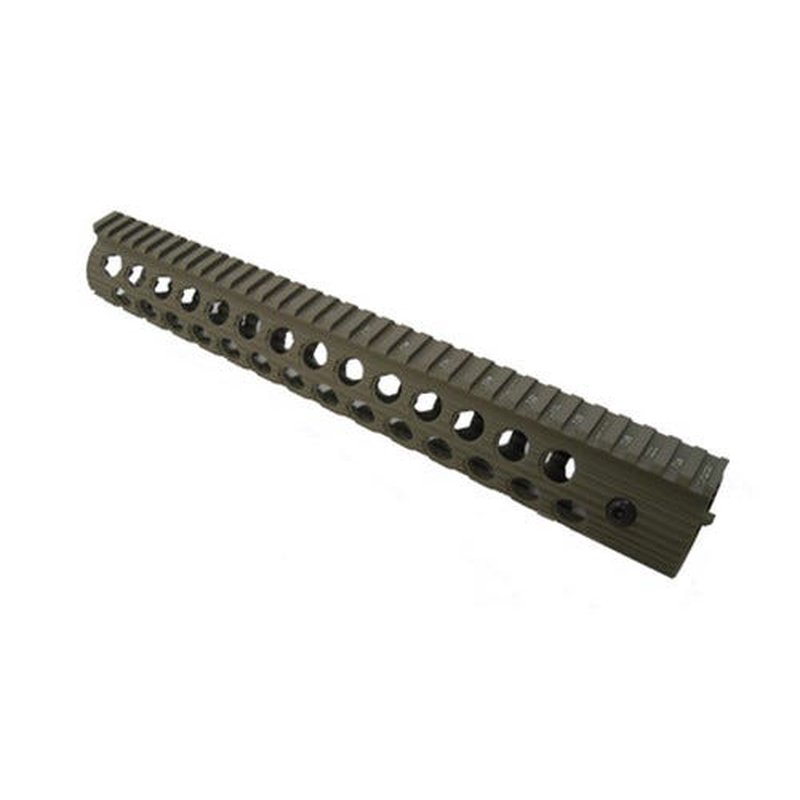 Troy Alpha Rail 13.8 inch AR-15 Handguard Flat Dark Earth No Sight