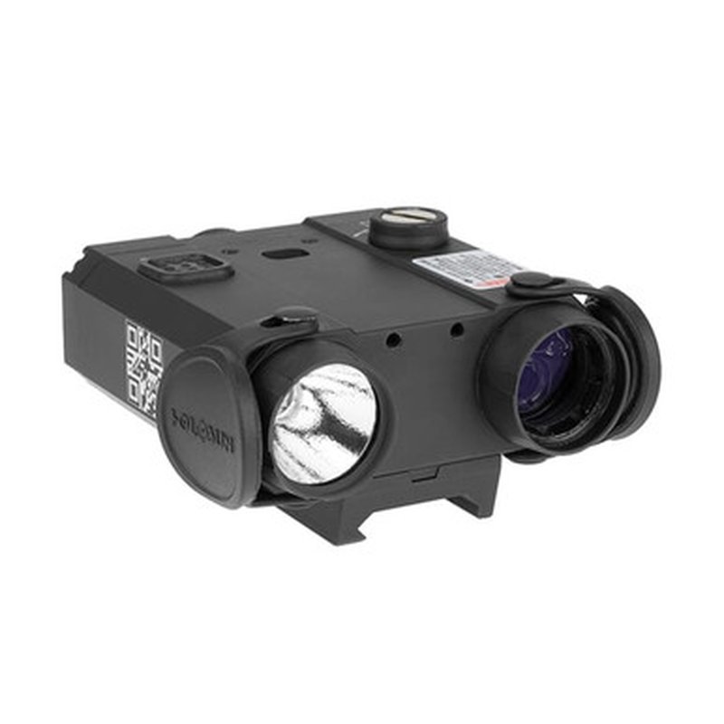 Holosun LS420G Green and IR Laser Sight w/ IR Illuminator, Black