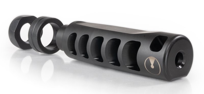 Ultradyne Apollo S Compensator 1/2x28 Black Nitride 5.56