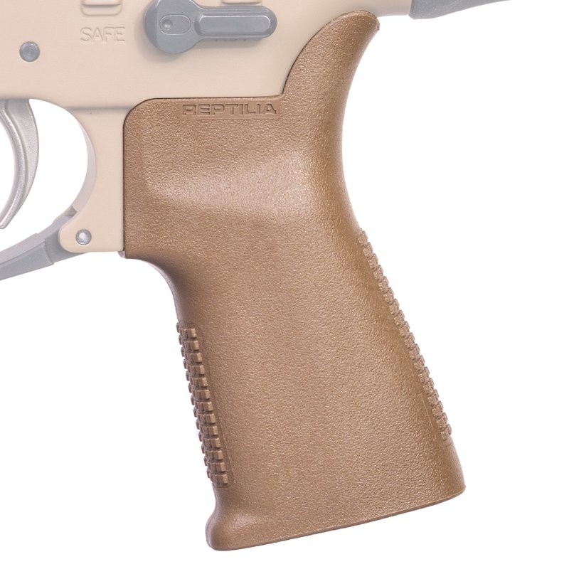 Reptilia CQG Grip for AR-15/SR-25 Flat Dark Earth (FDE) Pistol Grip