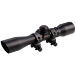 Truglo Compact Rifle Scope 4x32mm 1in SPF Duplex Black