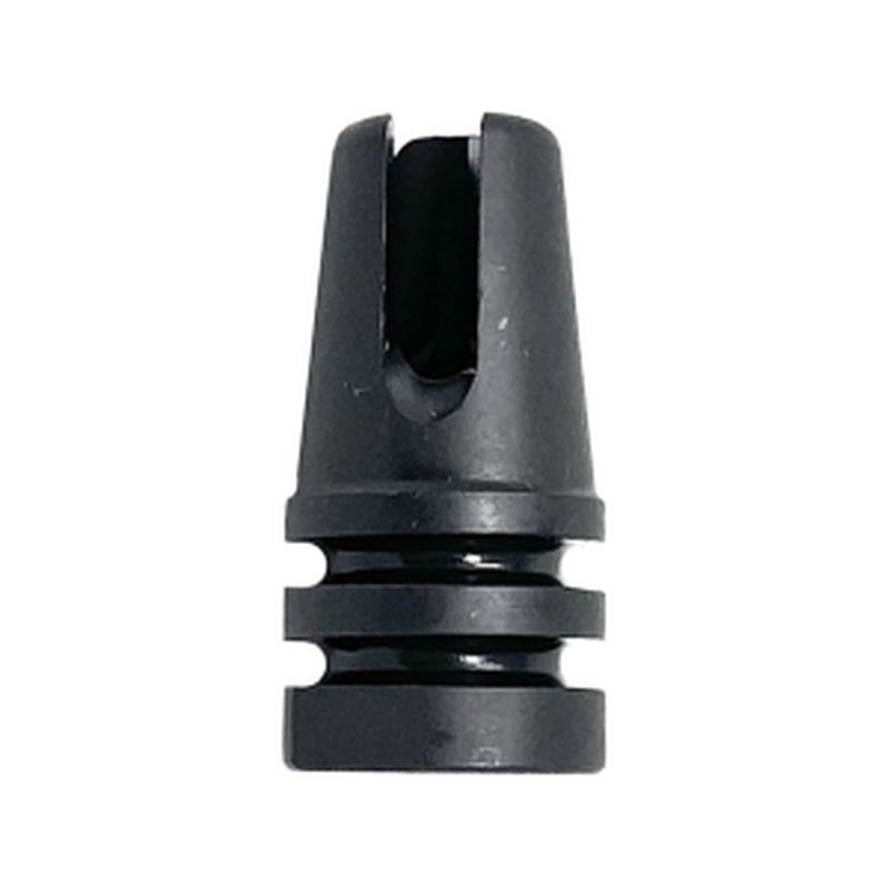 KAK Retro Taper Flash Hider 1/2-28 Thread Steel Black
