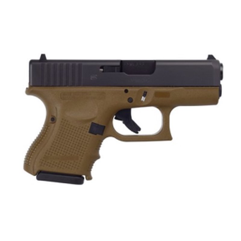Glock G26 Gen4 Compact 9mm Pistol Flat Dark Earth